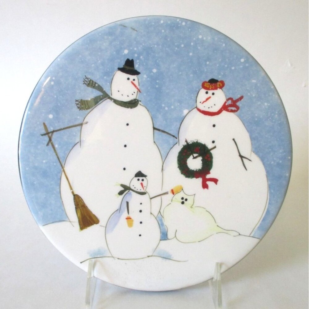 Oneida Snow Family Trivet Holiday Tableware Dinnerware Replacement